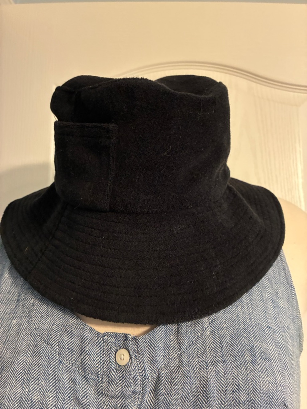 Lack Of Color Black Bucket Hat Small